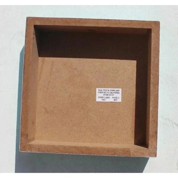 New I Go Where I'm Towed RV Camper Wall Art Print Decor 6" x 6" Box Square - Picture 3 of 3